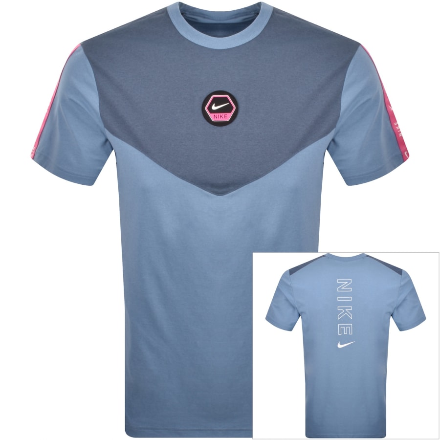 Image number 1 for Nike Sportswear Dri Fit T Shirt Blue