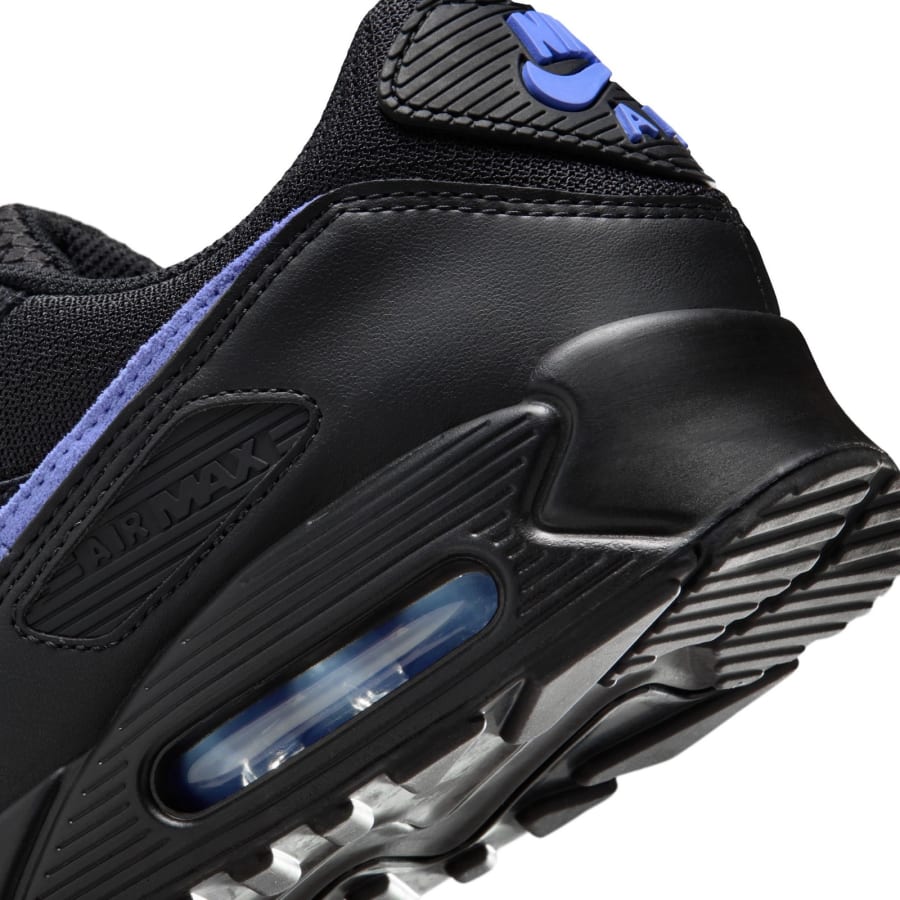 Image number 5 for Nike Air Max 90 Trainers Black