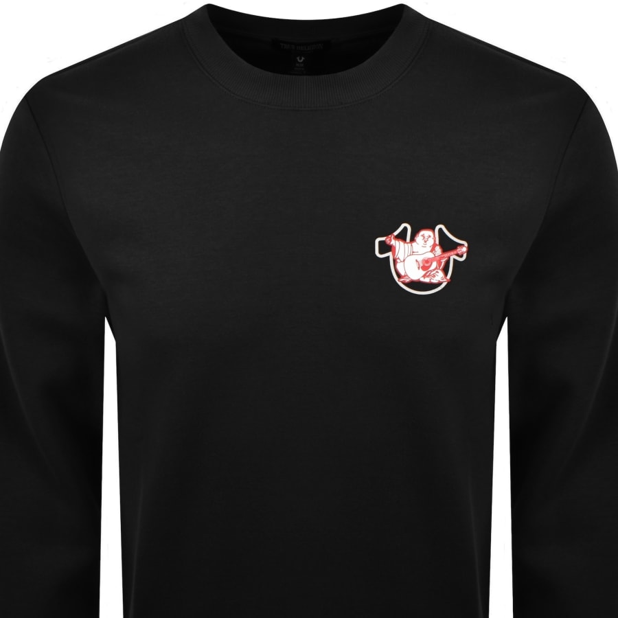 Image number 3 for True Religion Bold Sweatshirt Black