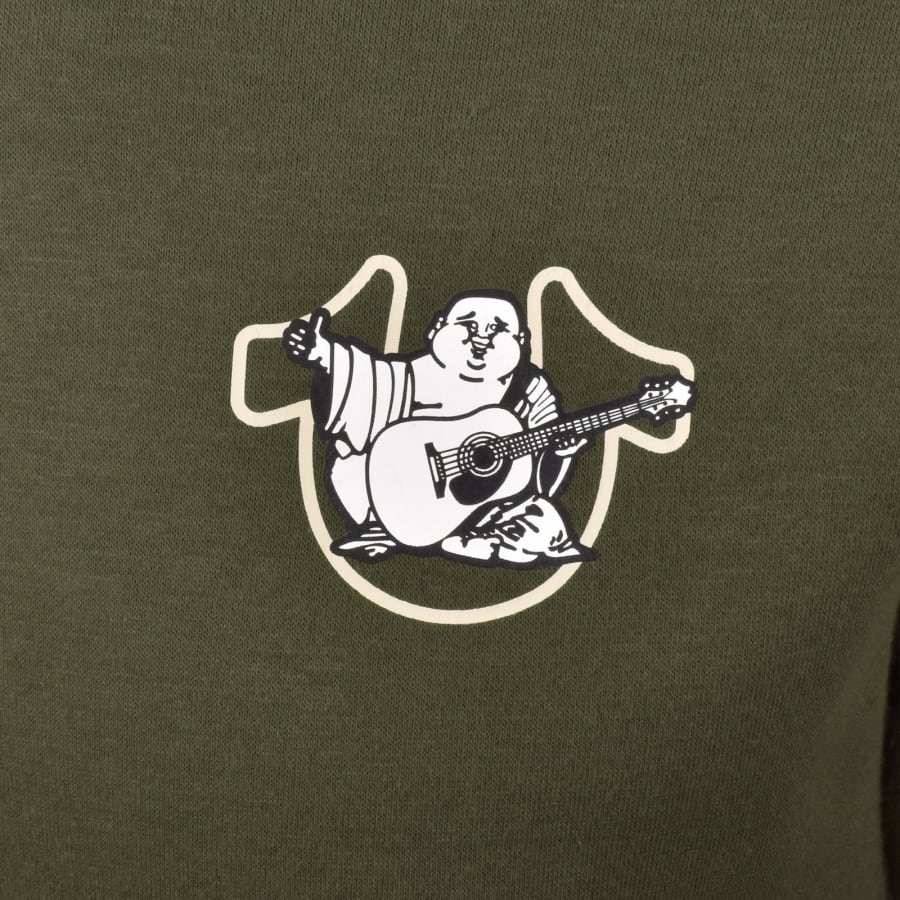 Image number 4 for True Religion Bold Sweatshirt Green