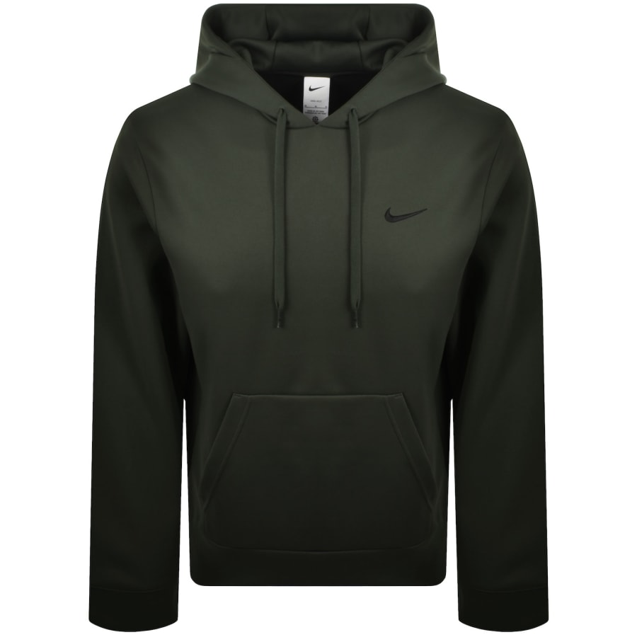 Image number 1 for Nike Training Dri Fit Pullover Hoodie Green