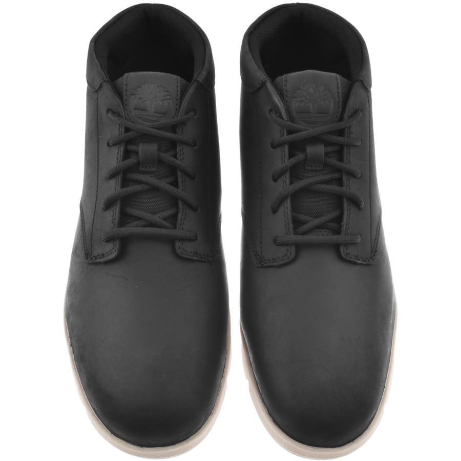 Image number 3 for Timberland Parker Street Mid Lace Trainer Black
