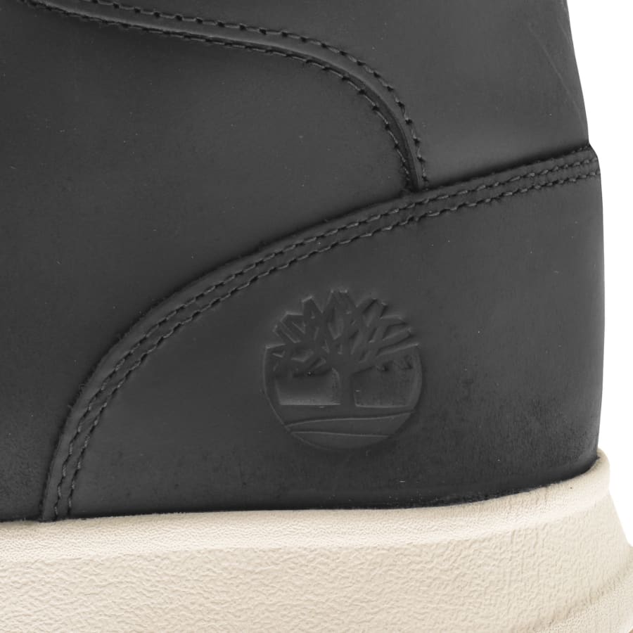 Image number 4 for Timberland Parker Street Mid Lace Trainer Black