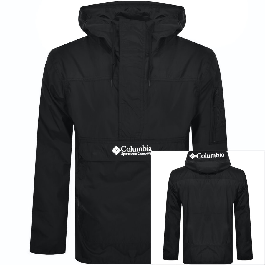 Image number 1 for Columbia Challenger Windbreaker Jacket Black
