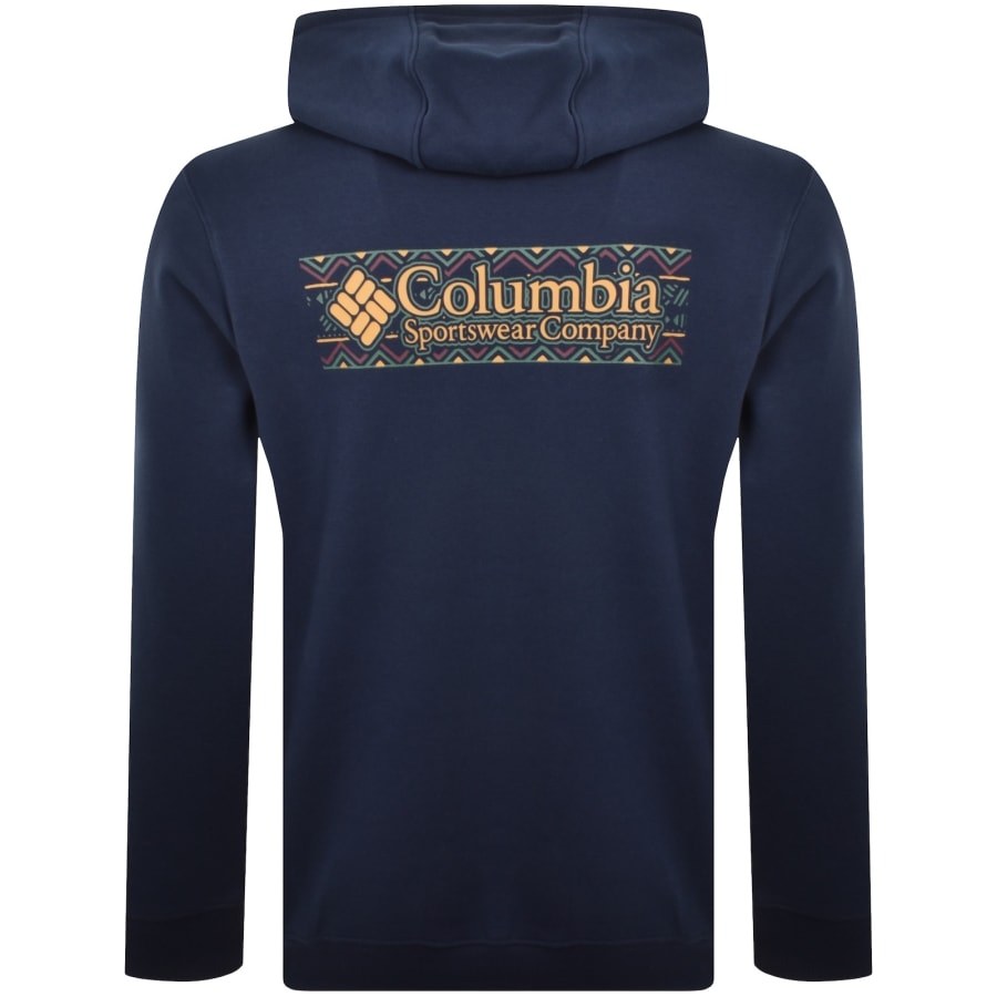 Image number 5 for Columbia Meridian Creek Hoodie Navy