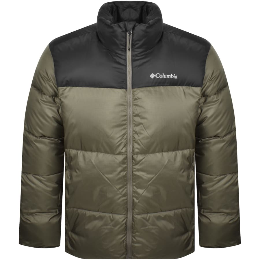 Image number 1 for Columbia Puffect III Puffer Jacket Green