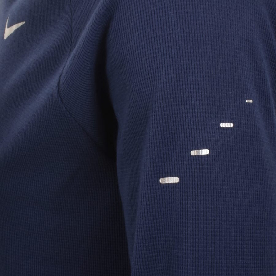 Image number 4 for Nike Running Waffle T Shirt Navy