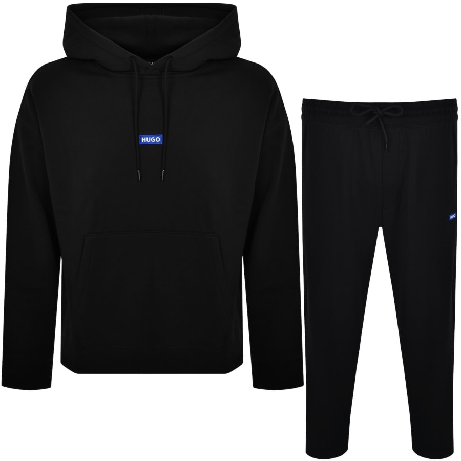 Image number 1 for HUGO Blue NalonsoNap Tracksuit Black