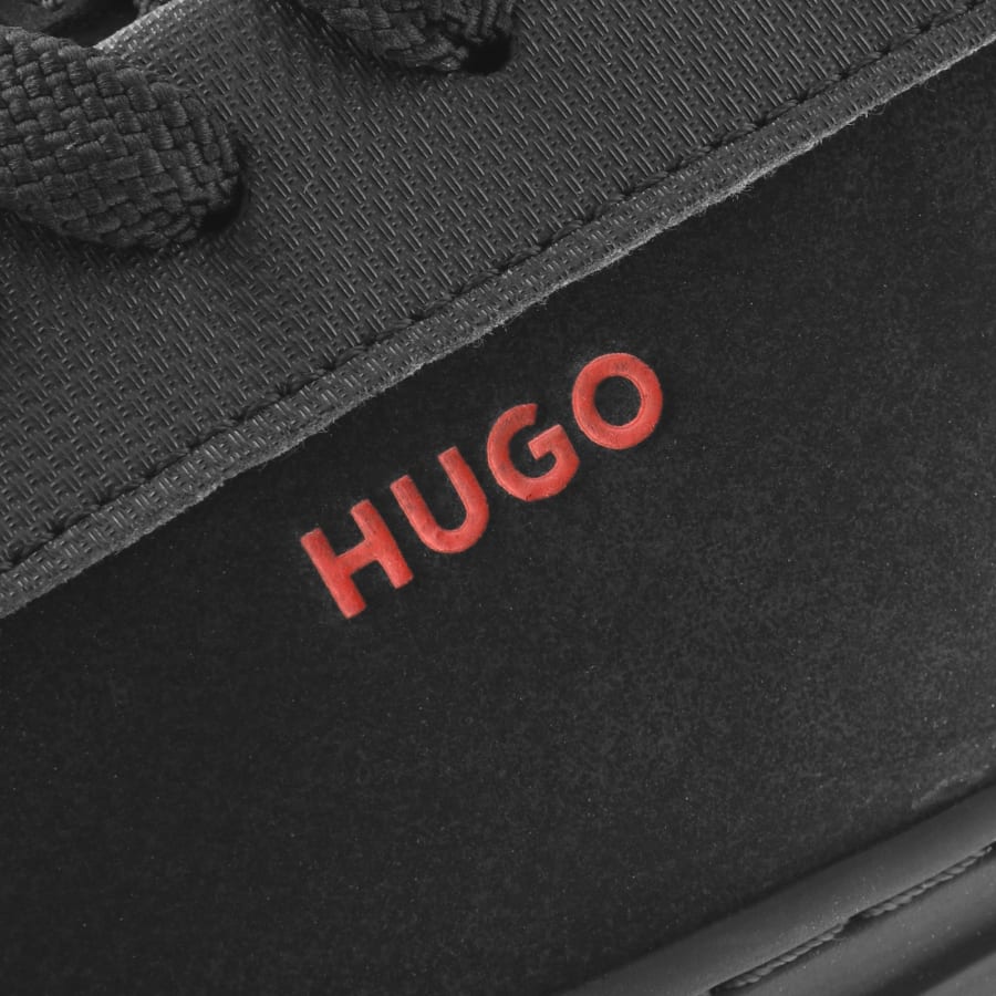 Image number 4 for HUGO Morrie Tennis Trainers Black