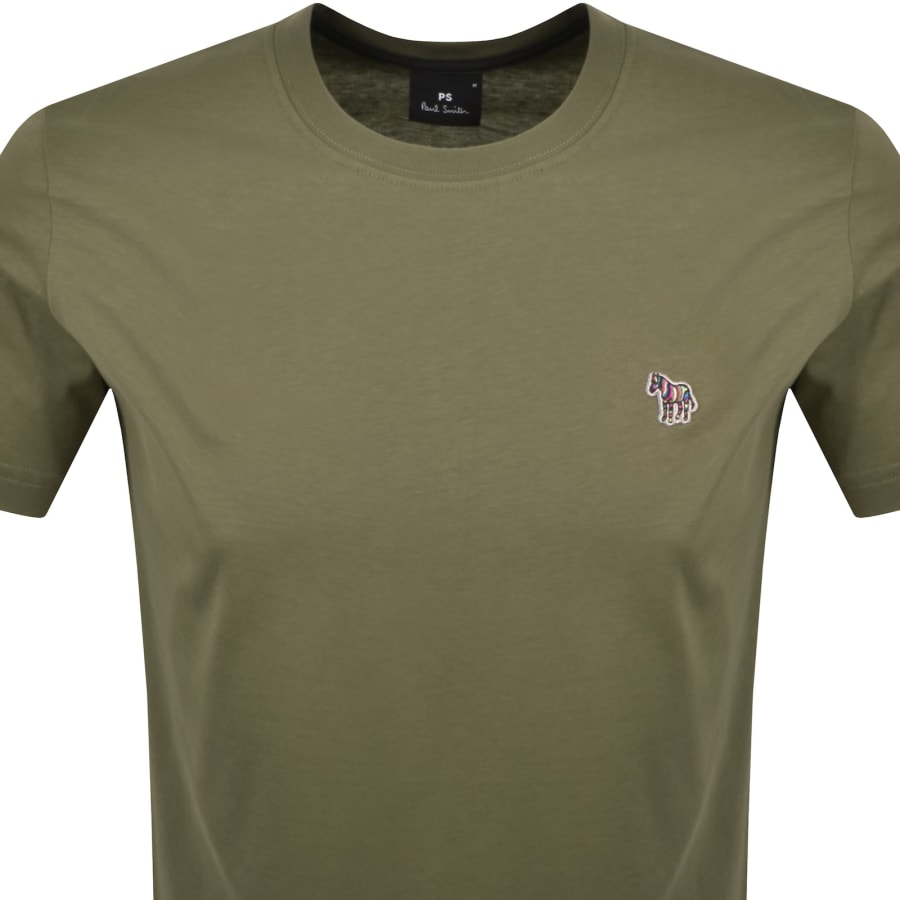 Image number 2 for Paul Smith Zebra T Shirt Green