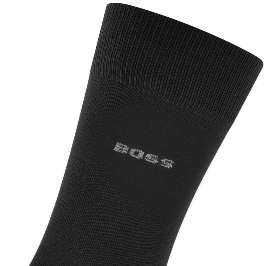 Image number 3 for BOSS 2 Pack Socks Gift Set Bag Black