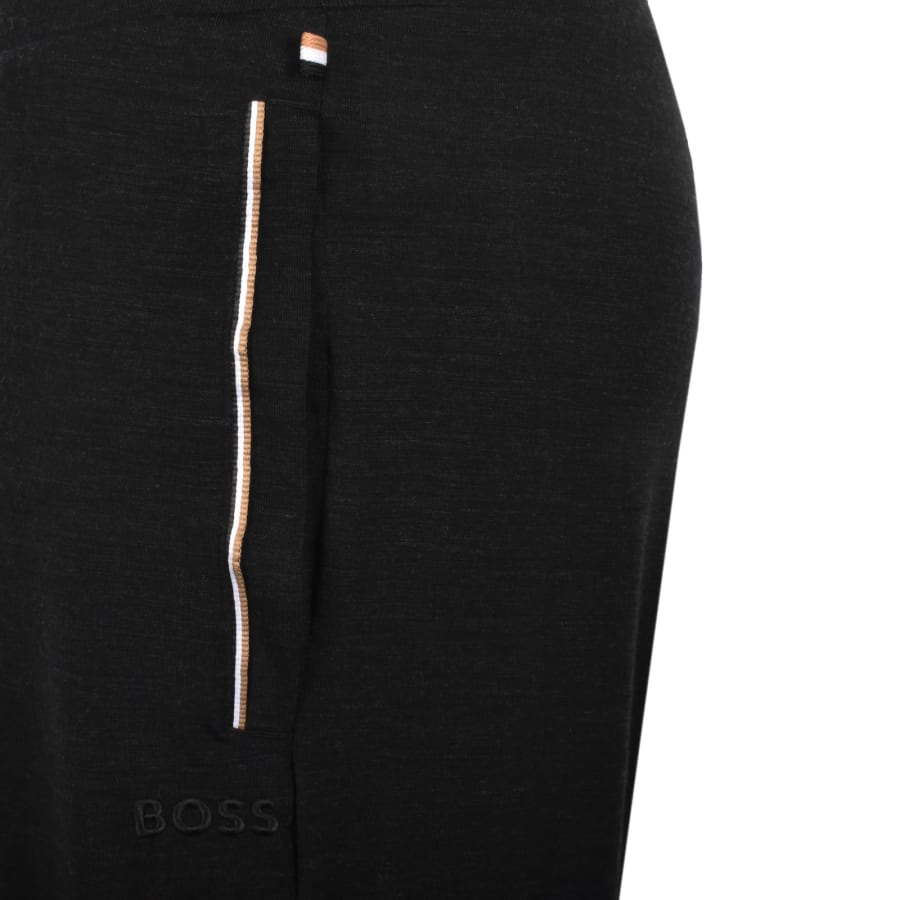 Image number 5 for BOSS Merino Pyjama Set Black