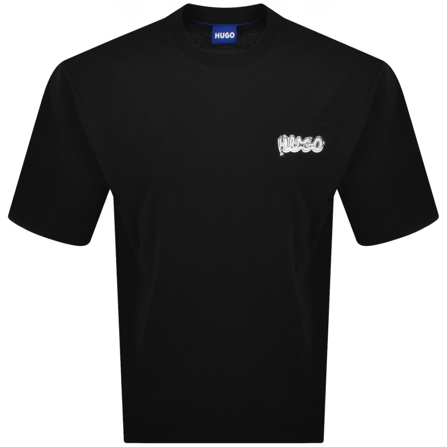 Image number 2 for HUGO Blue Nyrotee T Shirt Black