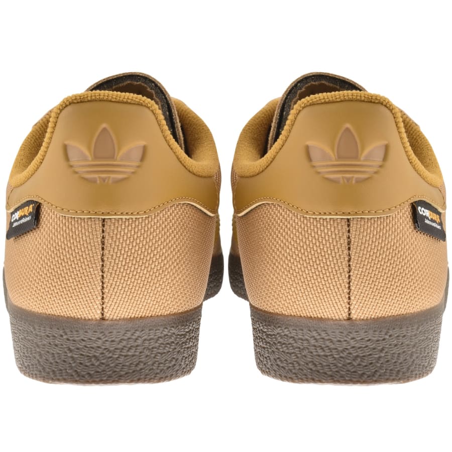 Image number 2 for adidas Originals Gazelle Trainers Khaki Brown