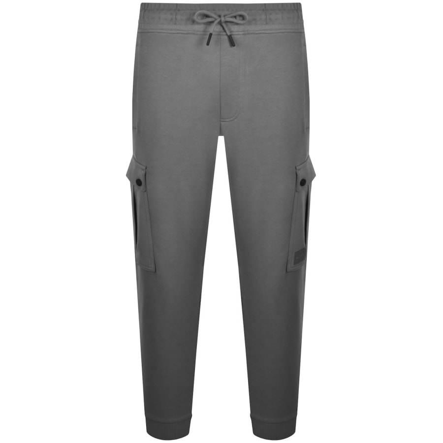 Image number 2 for BOSS Seteam Joggers Grey