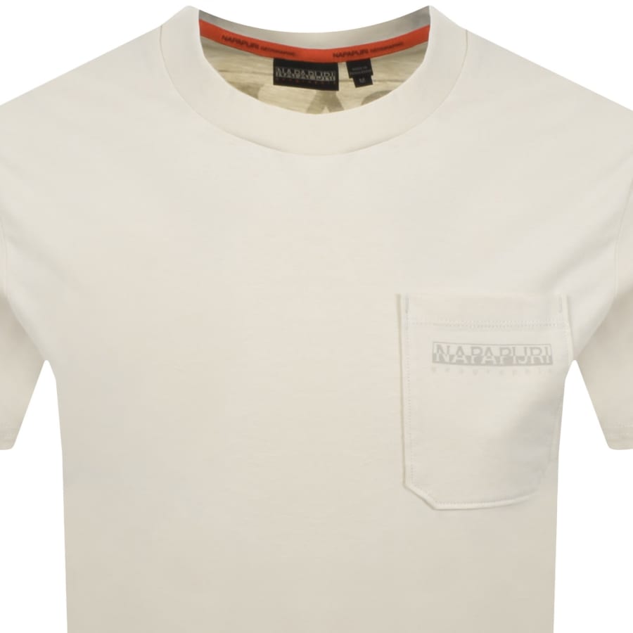 Image number 3 for Napapijri S-Fanes T Shirt Beige