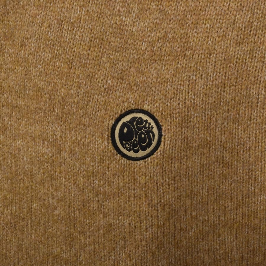 Image number 3 for Pretty Green Whittaker Knit Shirt Tan