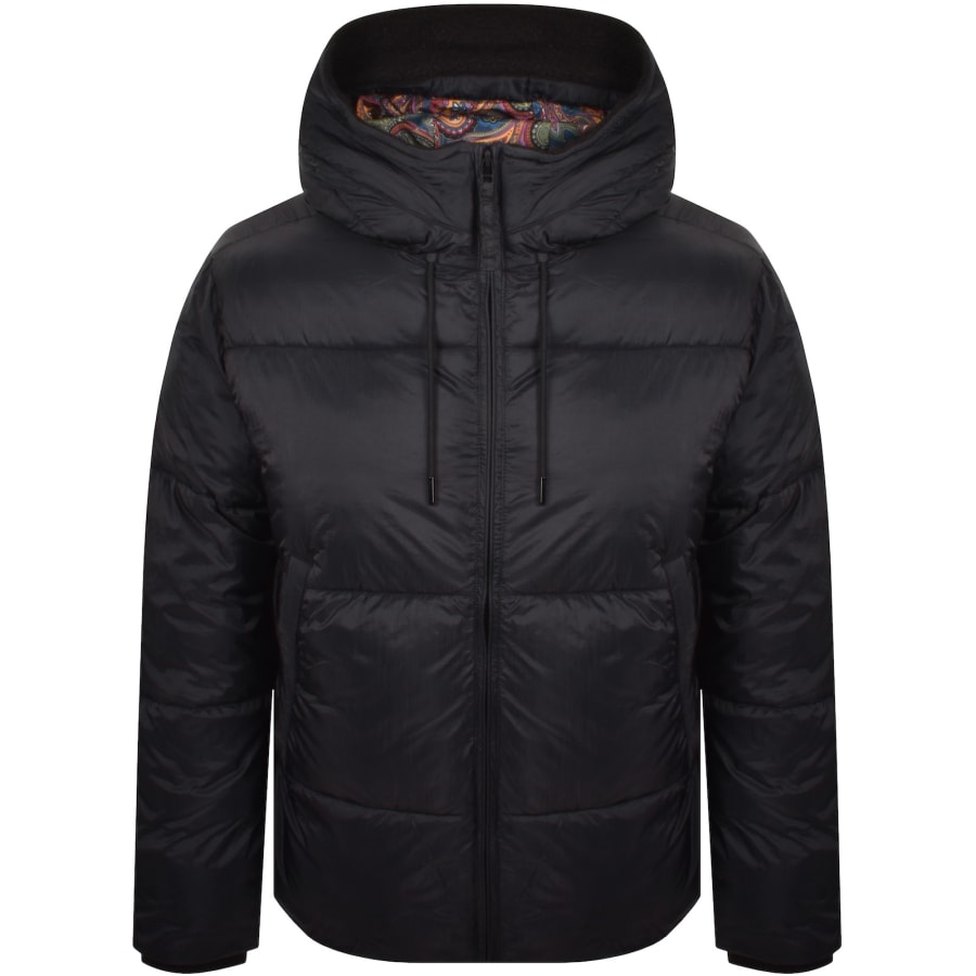 Image number 2 for Pretty Green Stiperstone Puffer Jacket Black