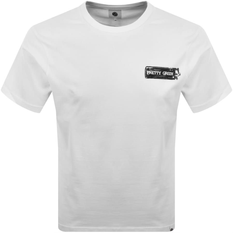 Image number 2 for Pretty Green Lighter T Shirt White