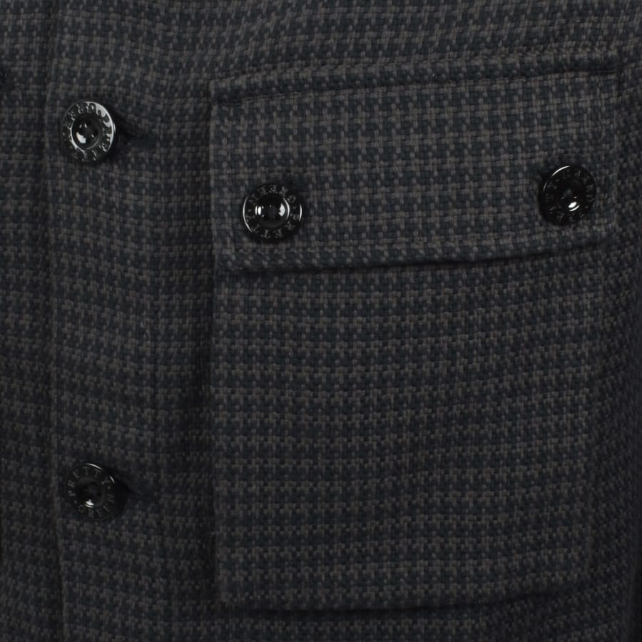 Image number 5 for Pretty Green Kilburn Overshirt Black