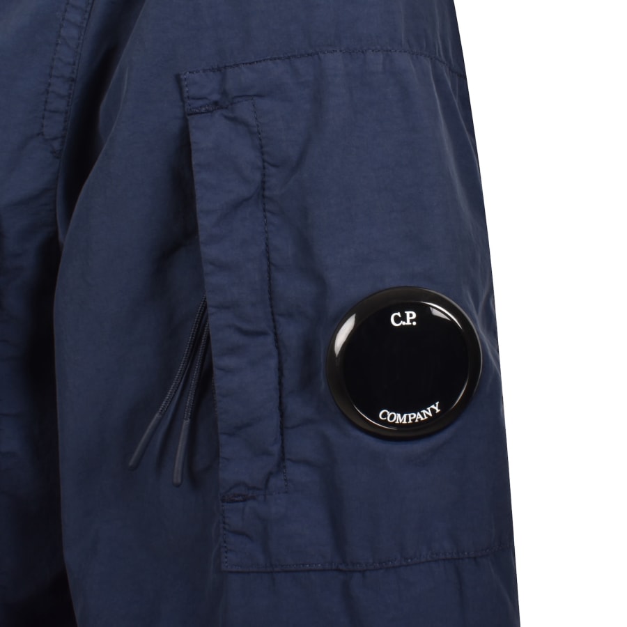 Image number 3 for CP Company Goggle Overshirt Midnight Navy