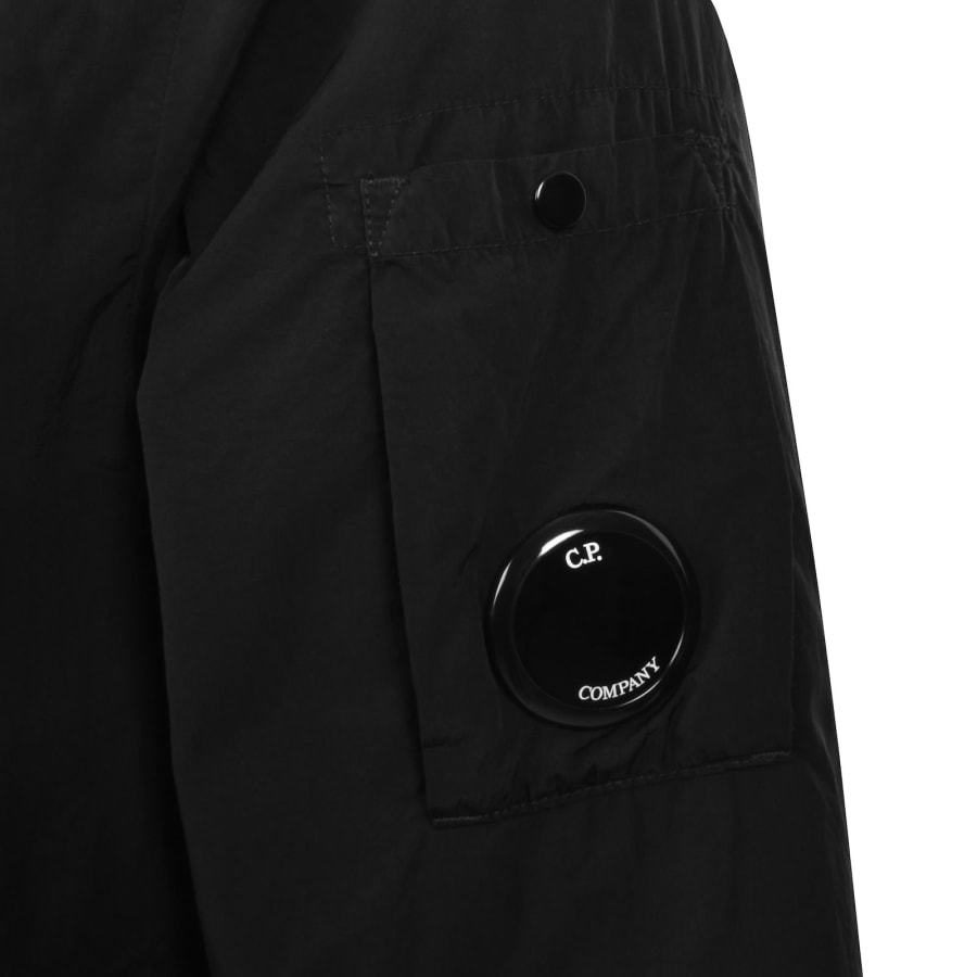 Image number 3 for CP Company Zipped Lens Overshirt Black