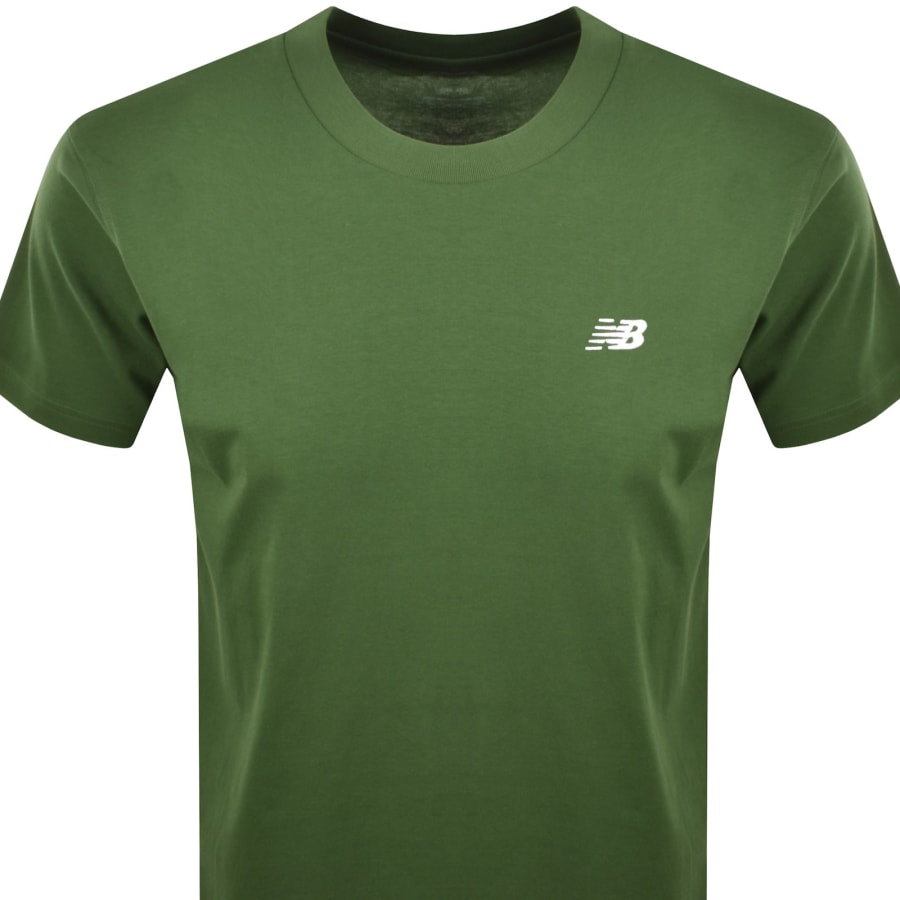 Image number 2 for New Balance Sport Essentials Logo T Shirt Green