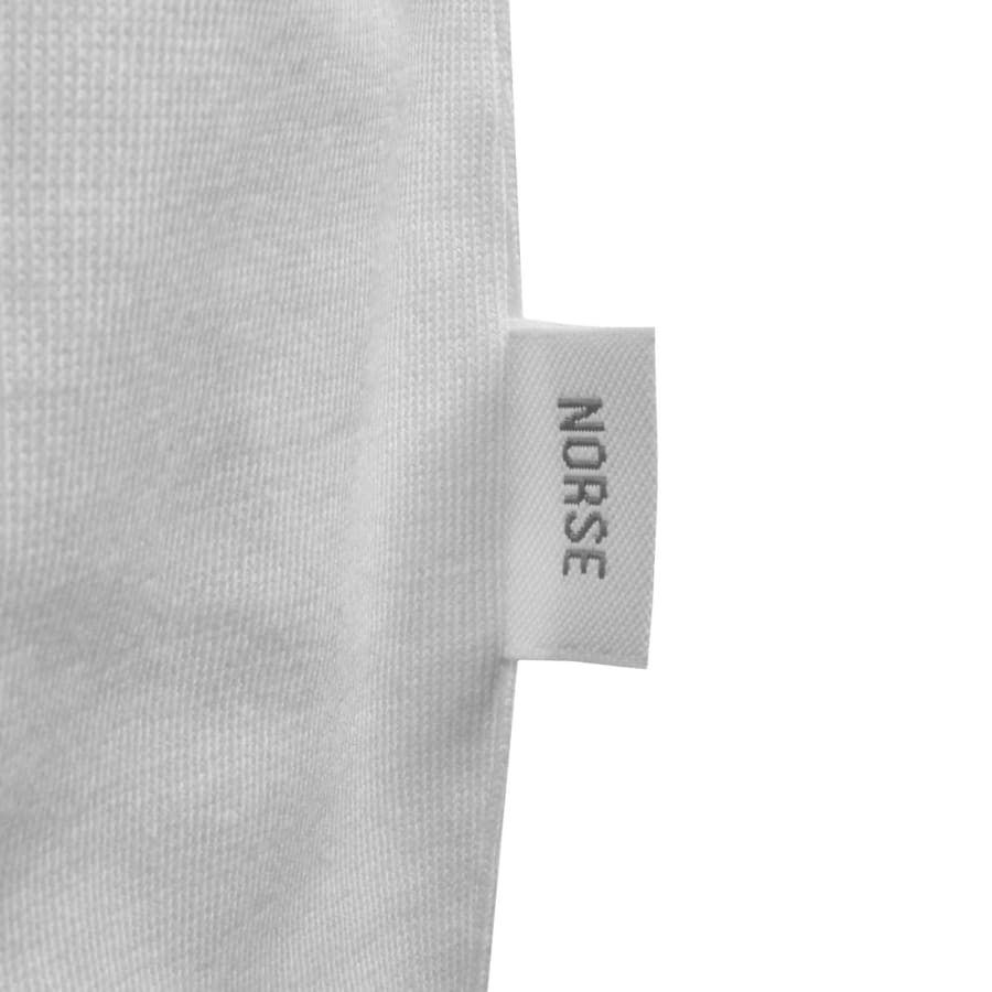 Image number 3 for Norse Projects Logo T Shirt White