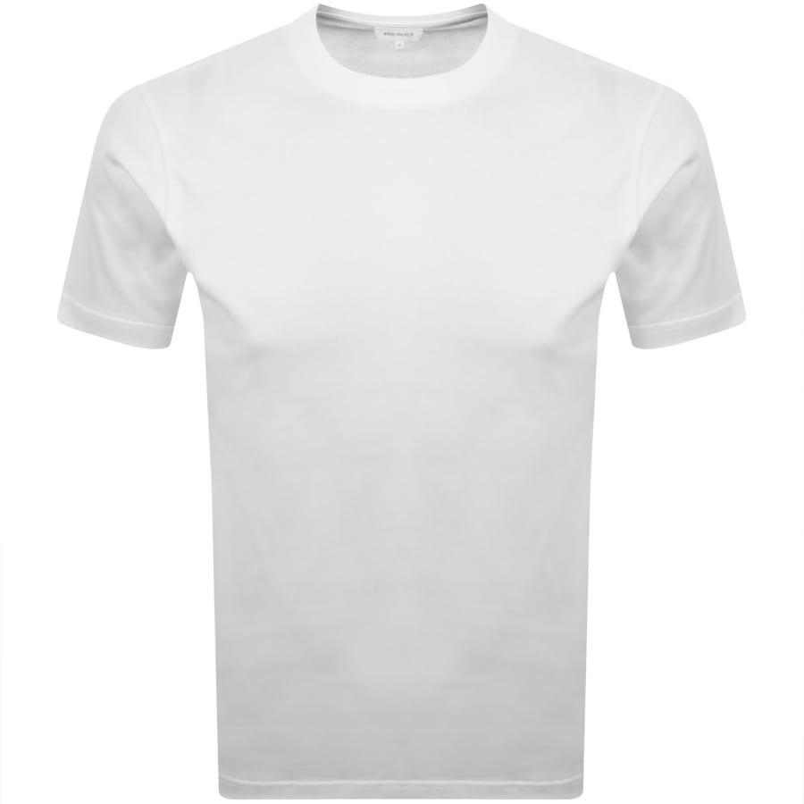 Image number 1 for Norse Projects Logo T Shirt White