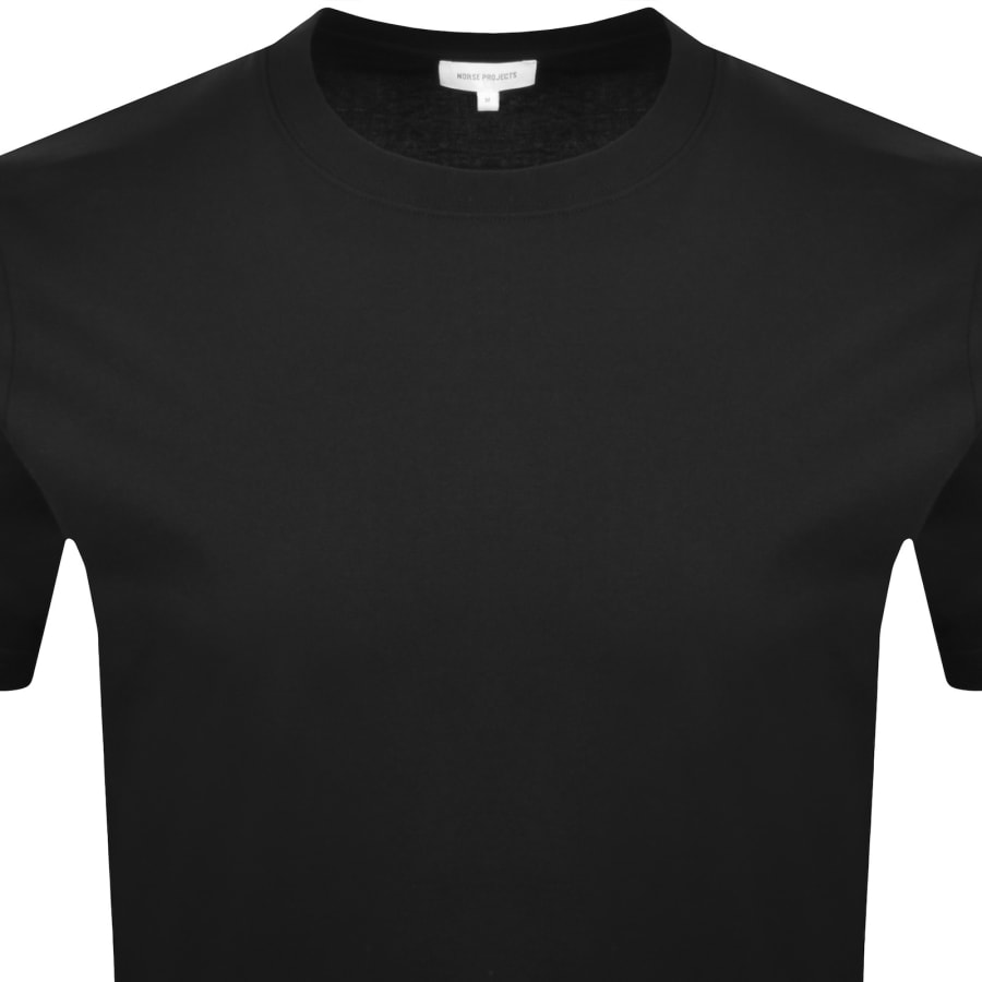 Image number 2 for Norse Projects Logo T Shirt Black
