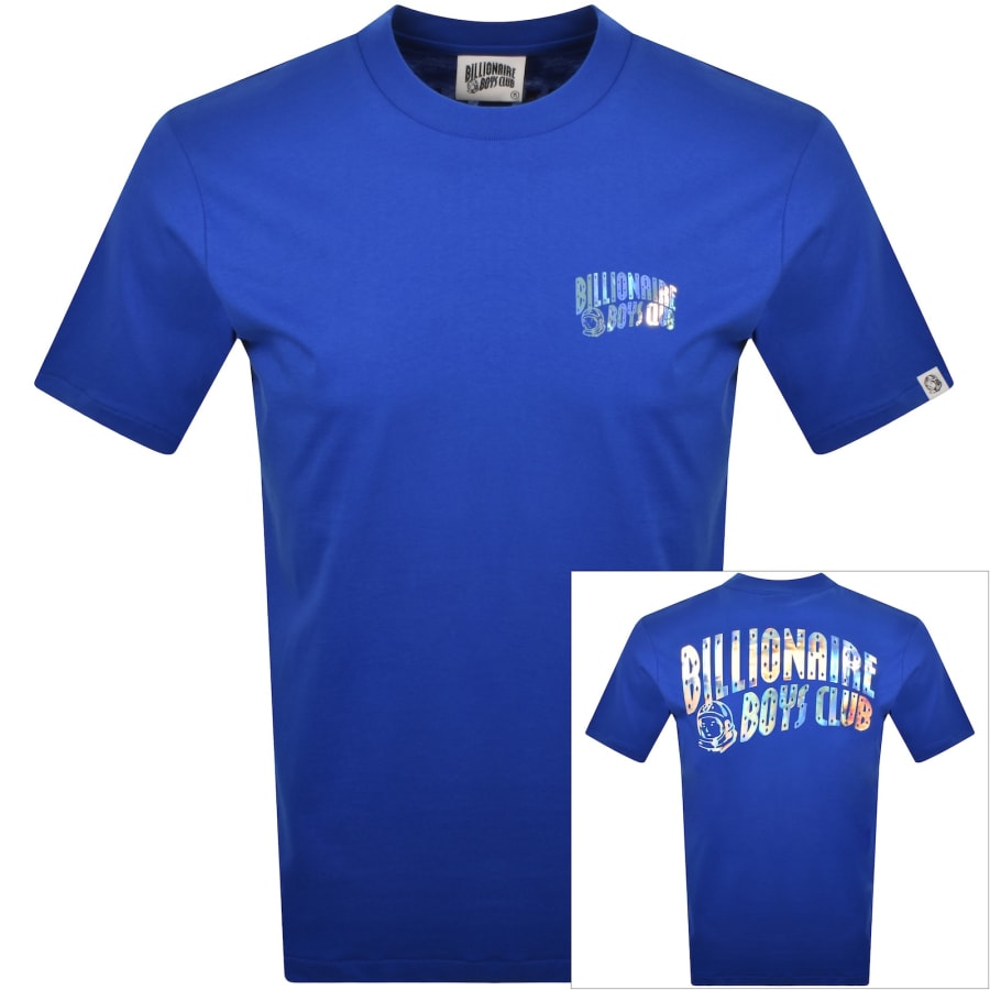 Image number 1 for Billionaire Boys Club Arch Logo T Shirt Blue