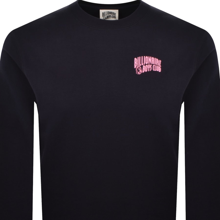 Image number 2 for Billionaire Boys Club Arch Logo Sweatshirt Navy