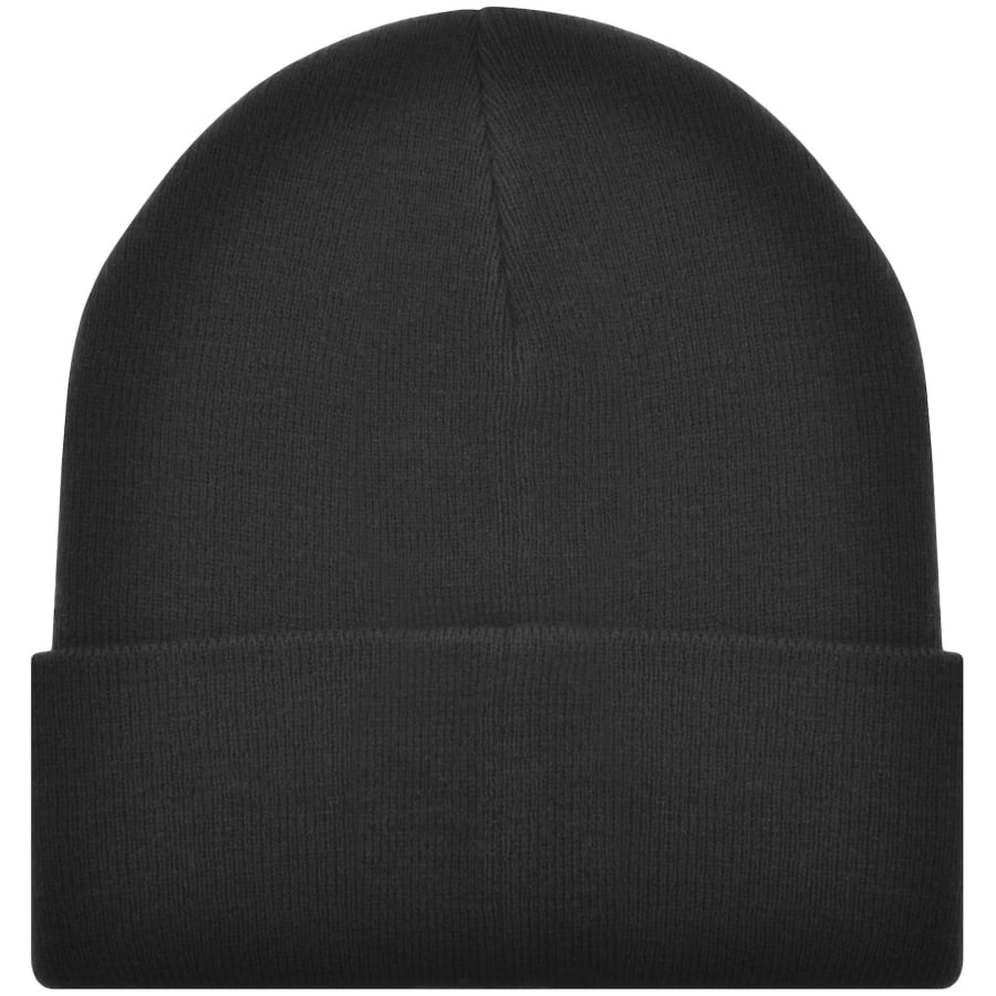 Image number 2 for Timberland Tonal Patch Beanie Black