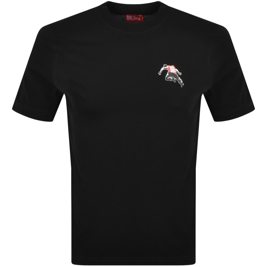 Image number 1 for Diesel T Adjust T3 T Shirt Black