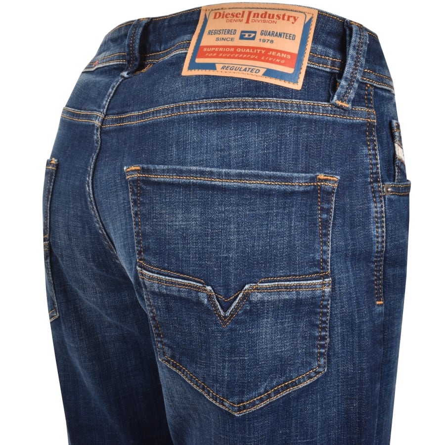 Image number 4 for Diesel Larkee 1985 Larkee Regular Fit Jeans Blue