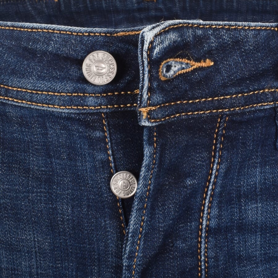 Image number 5 for Diesel Larkee 1985 Larkee Regular Fit Jeans Blue