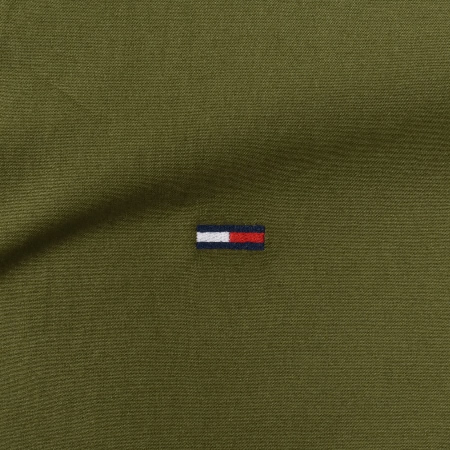 Image number 3 for Tommy Jeans Long Sleeved Shirt Green