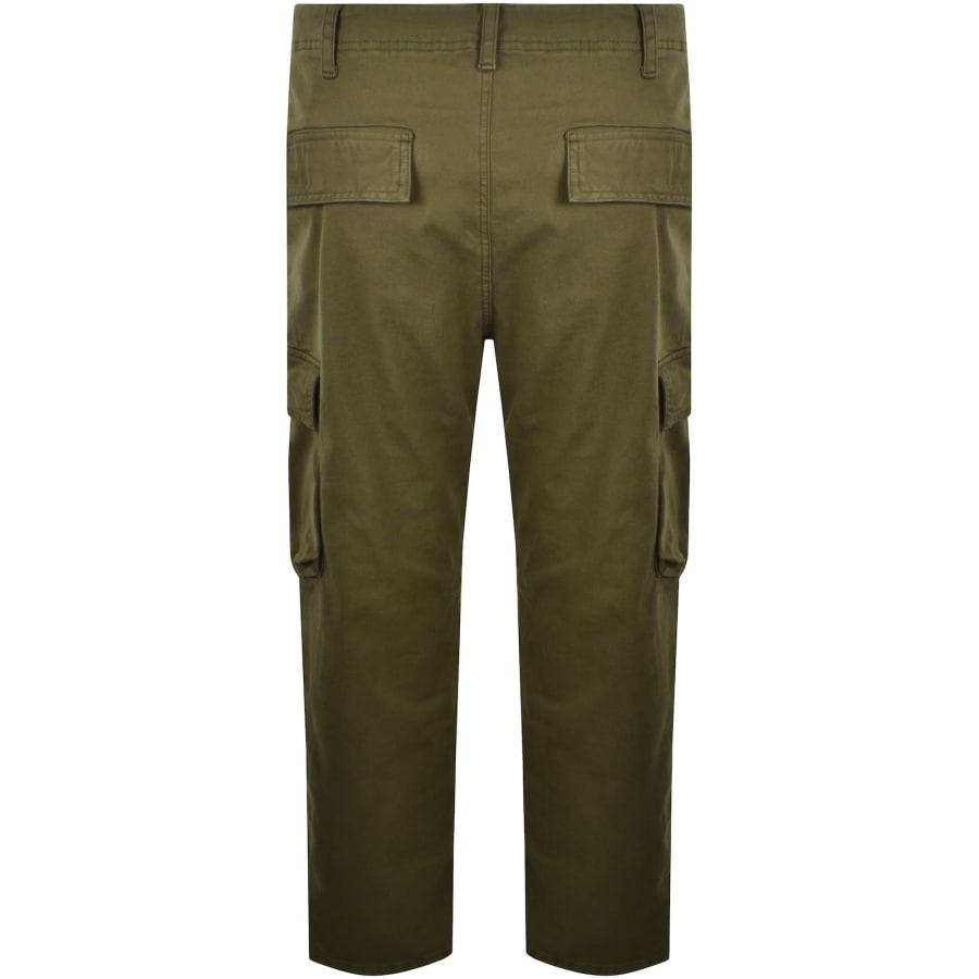 Image number 2 for Tommy Jeans Otis Canvas Cargo Trousers Green
