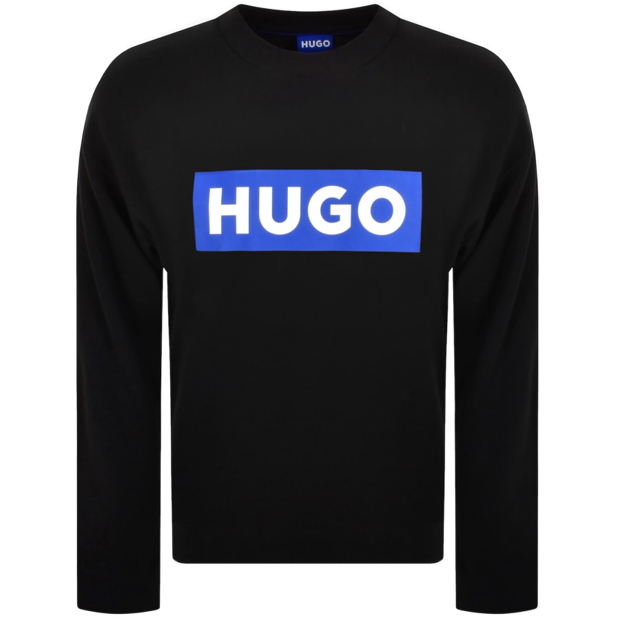 Image number 1 for HUGO Blue Niero Sweatshirt Black