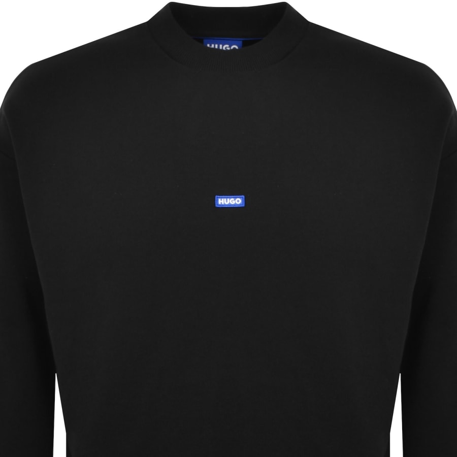 Image number 2 for HUGO Blue Nedro Sweatshirt Black