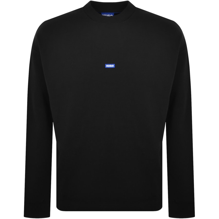 Image number 1 for HUGO Blue Nedro Sweatshirt Black