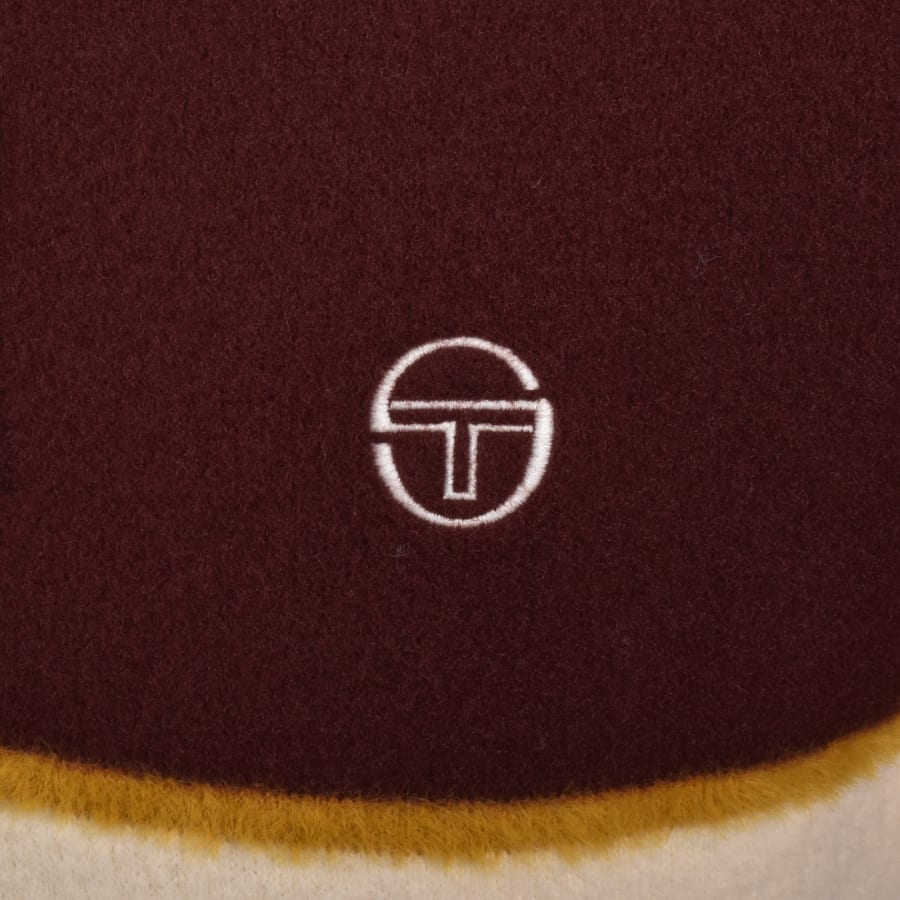 Image number 3 for Sergio Tacchini Orion Knit Polo T Shirt Brown