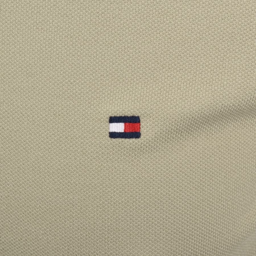Image number 3 for Tommy Hilfiger Tipped Polo T Shirt Brown