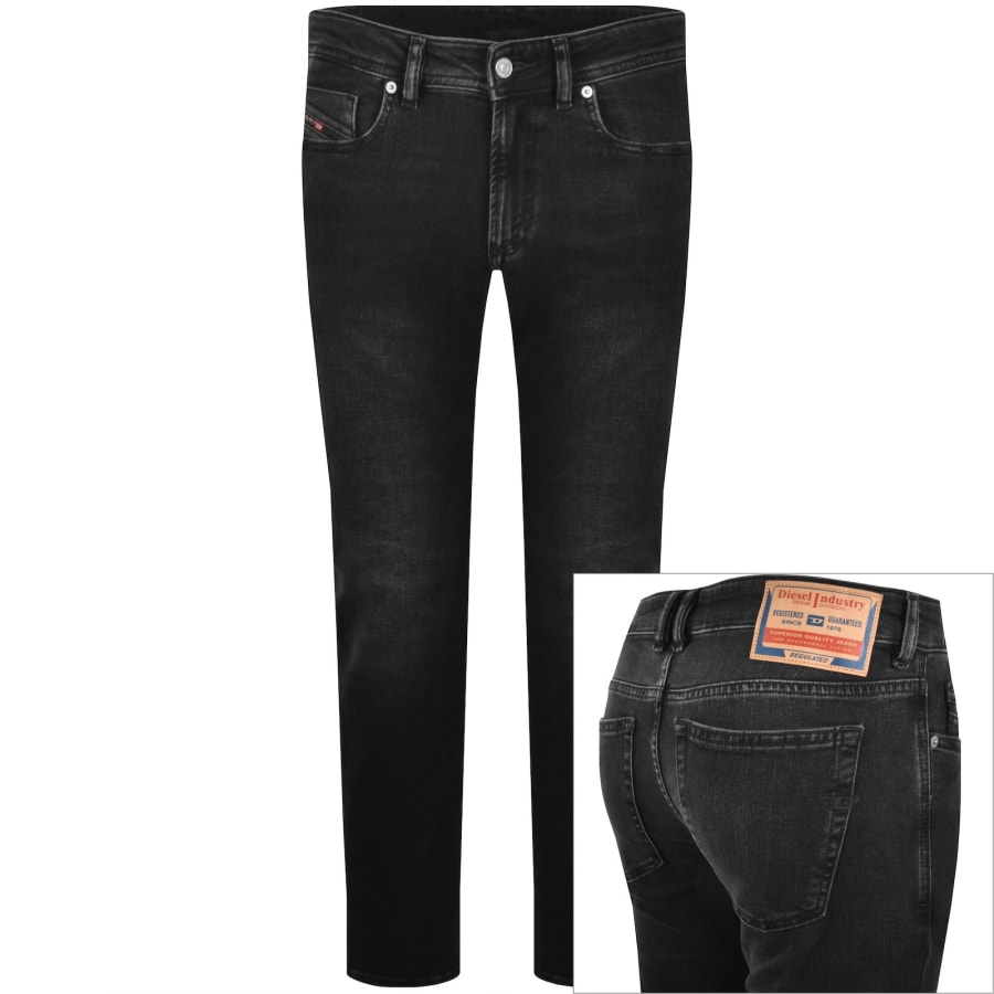 Image number 1 for Diesel 1979 Sleenker Jeans Black