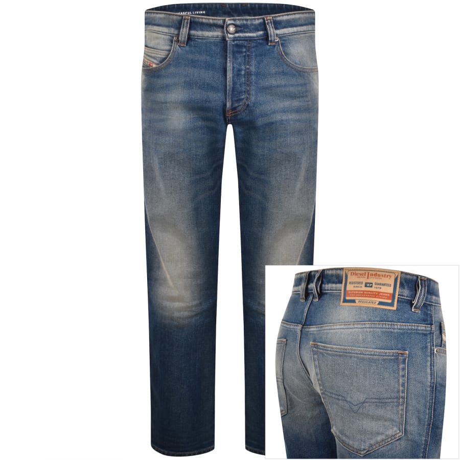 Image number 1 for Diesel 1993 D Vyl Jeans Blue