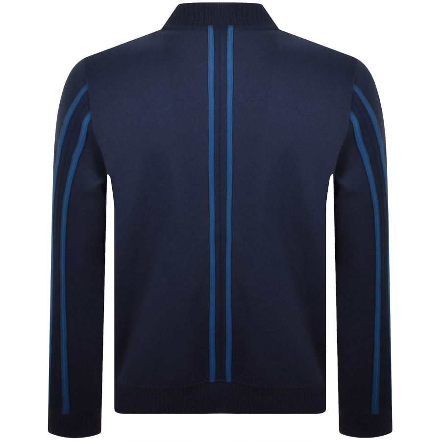 Image number 5 for Paul Smith Bomber Sweatshirt Navy