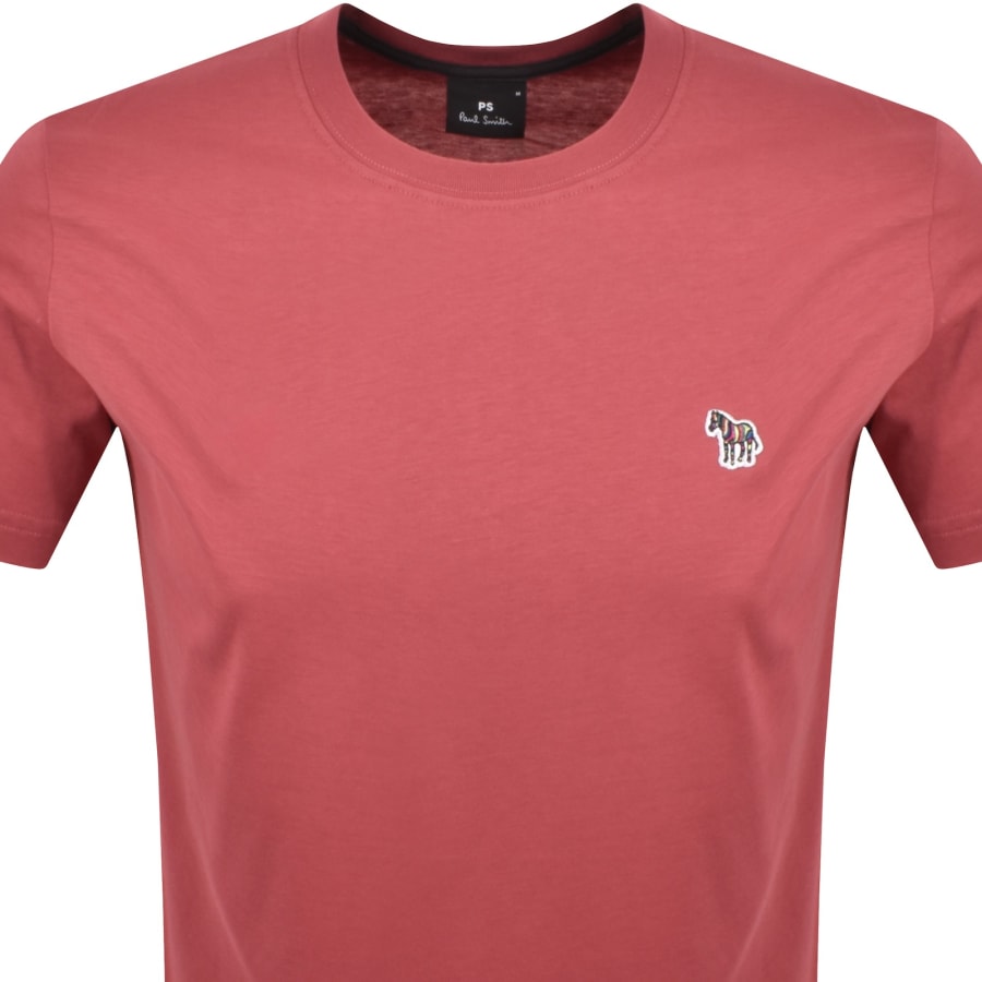Image number 2 for Paul Smith Zebra T Shirt Red