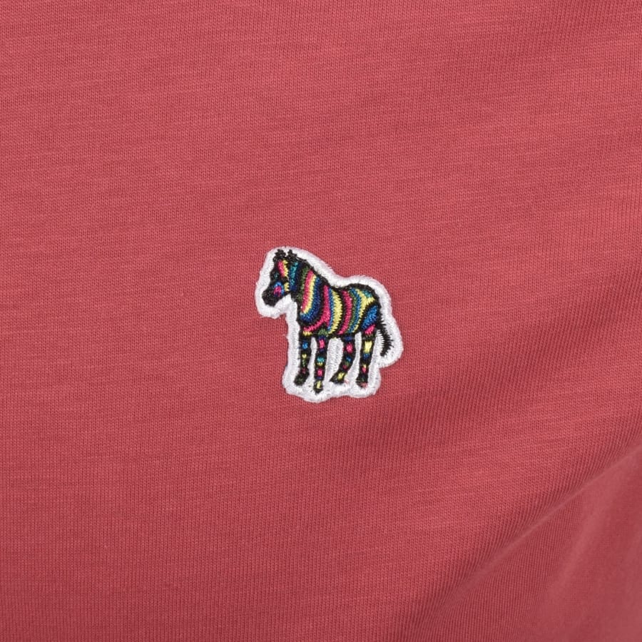 Image number 3 for Paul Smith Zebra T Shirt Red