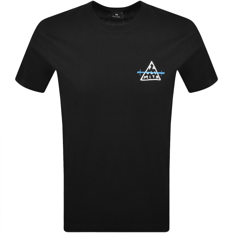 Image number 2 for Paul Smith Triangle Logo T Shirt Black