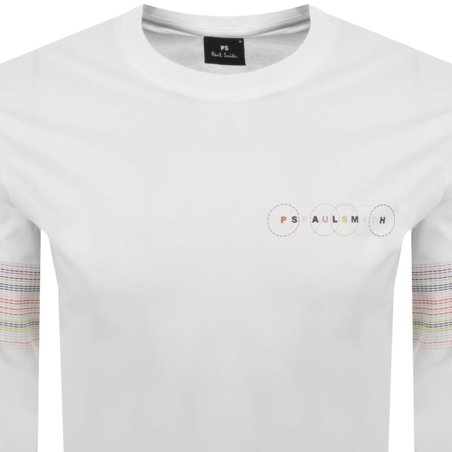 Image number 2 for Paul Smith Long Sleeve T Shirt White